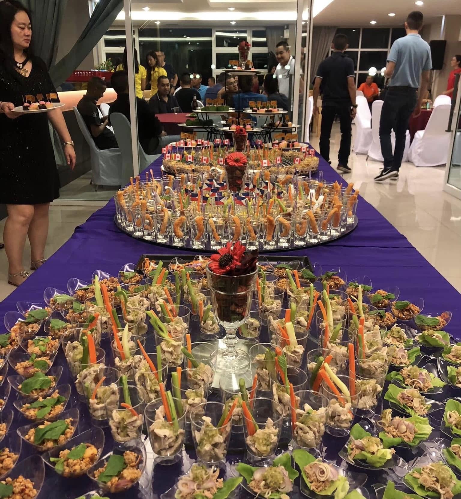 บรรยากาศการจัดเลี้ยงโต๊ะจีน 4