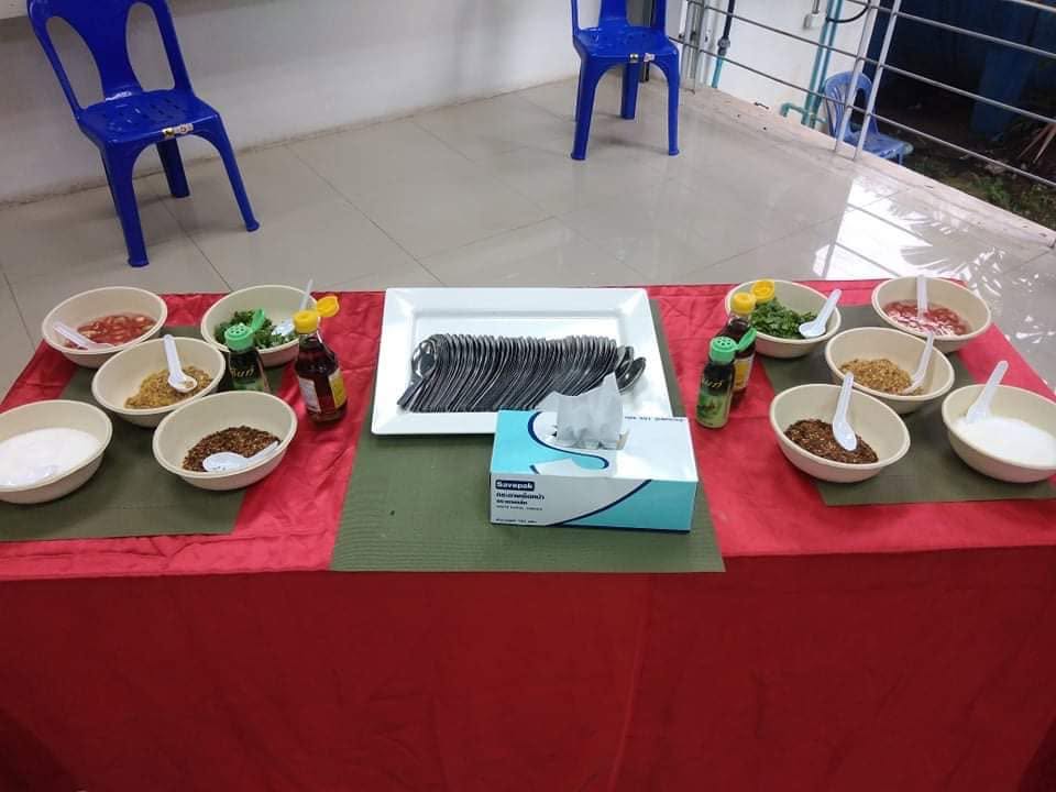 บรรยากาศการจัดเลี้ยงโต๊ะจีน 5