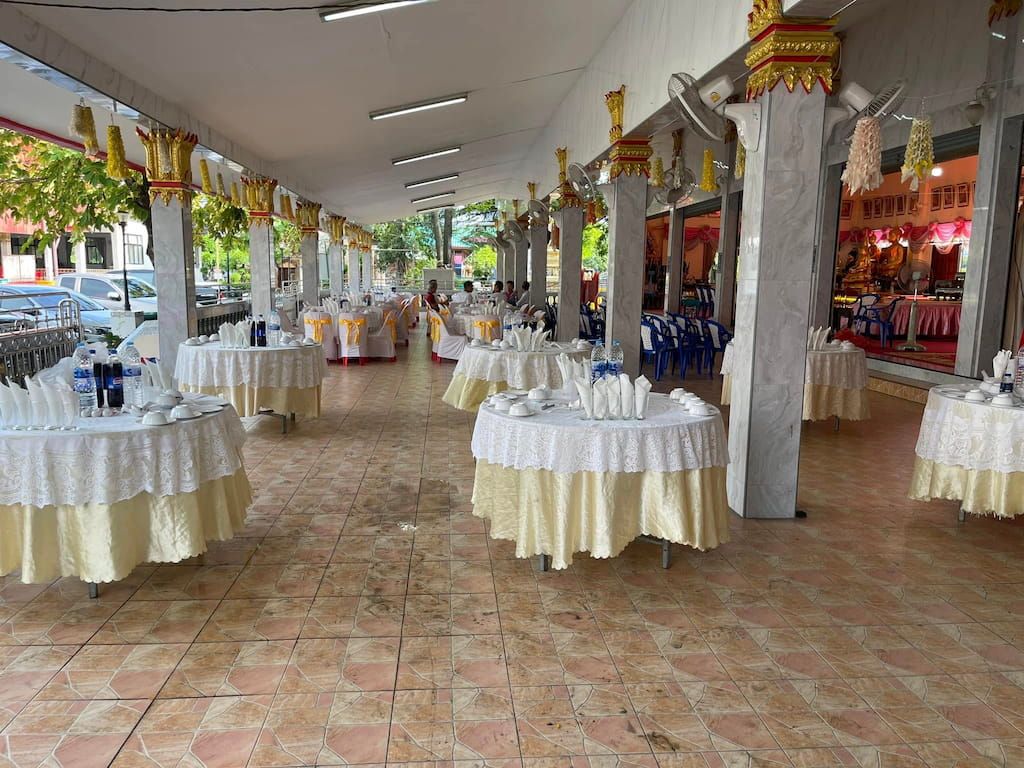 บรรยากาศการจัดเลี้ยงโต๊ะจีน 23