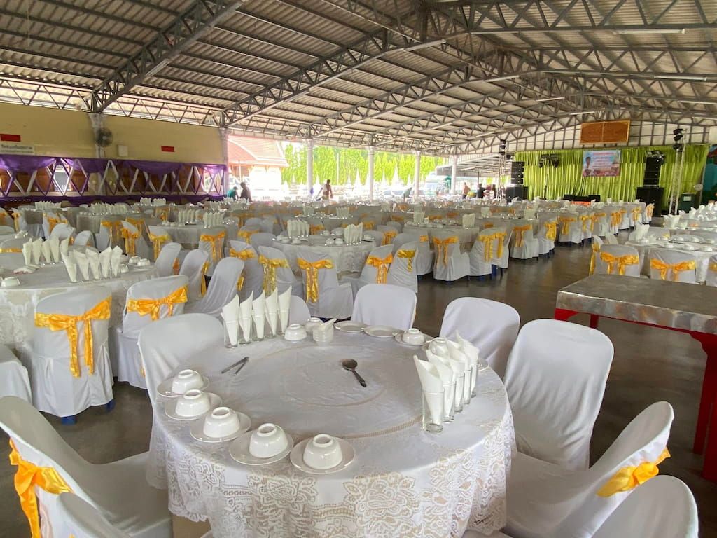 บรรยากาศการจัดเลี้ยงโต๊ะจีน 29