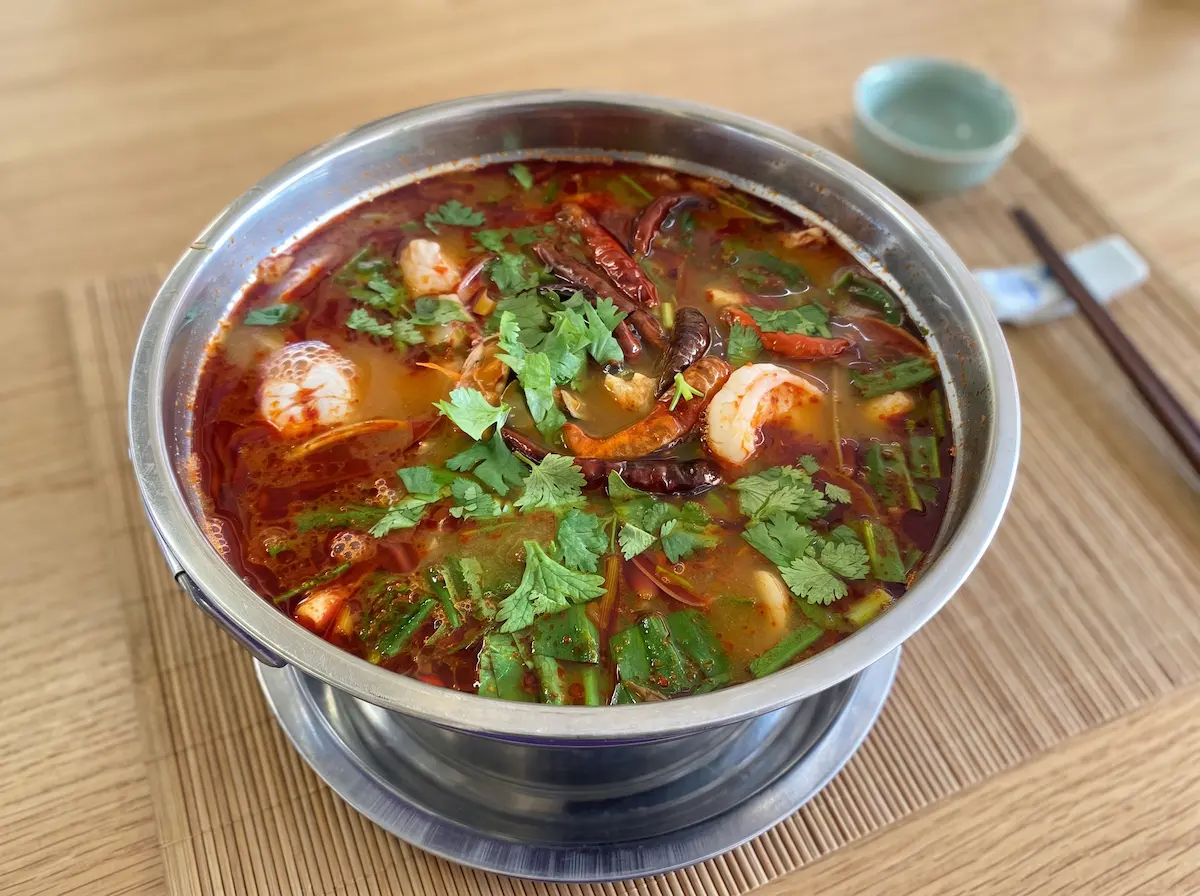 ต้มยำกุ้งหม้อไฟ